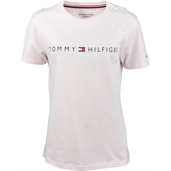 Tommy Hilfiger Tommy Hilfiger CN SS TEE LOGO Мъжка тениска, розово, размер