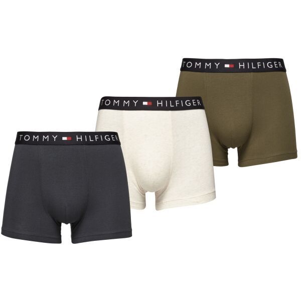 Tommy Hilfiger Tommy Hilfiger COTTON ESSENTIALS 3P Мъжки боксерки, микс, размер