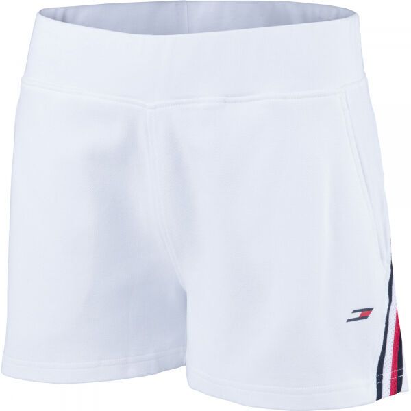 Tommy Hilfiger Tommy Hilfiger DOUBLE PIQUE REGULAR SHORT Дамски спортни шорти, бяло, размер