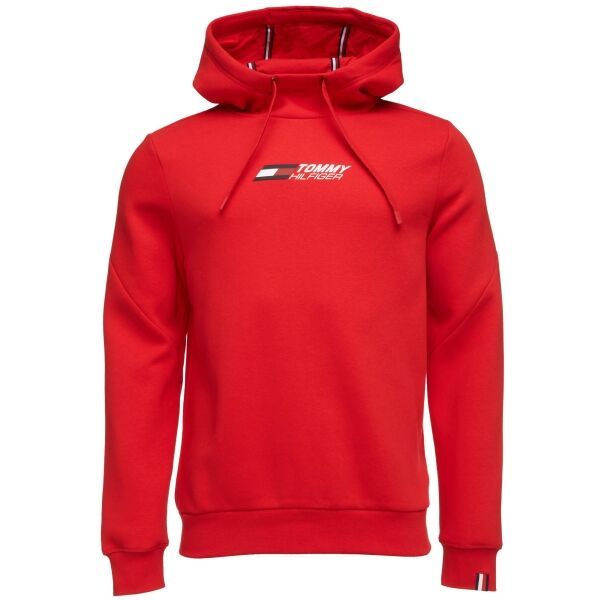 Tommy Hilfiger Tommy Hilfiger ESSENTIALS HOODY Мъжки суитшърт, червено, размер
