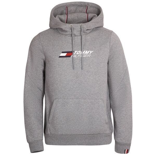 Tommy Hilfiger Tommy Hilfiger ESSENTIALS HOODY Мъжки суитшърт, сиво, размер