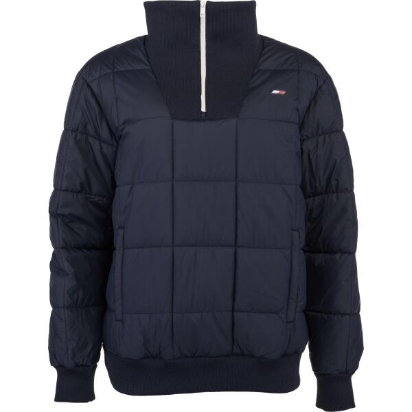 Tommy Hilfiger Tommy Hilfiger ESSENTIALS RLX HALF ZIP OTW Дамско яке, тъмносин, размер