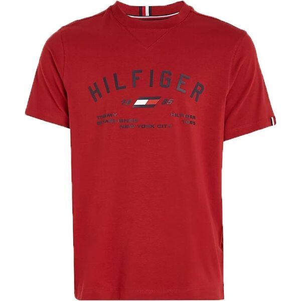 Tommy Hilfiger Tommy Hilfiger GRAPHIC S/S TEE Мъжка тениска, червено, размер