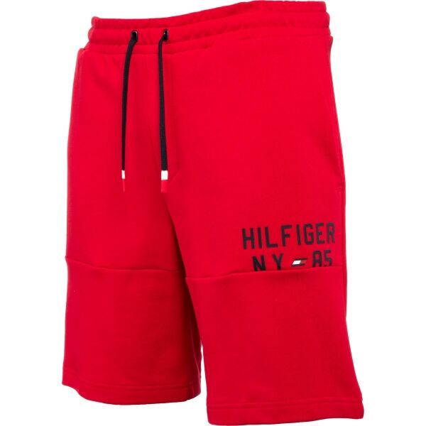Tommy Hilfiger Tommy Hilfiger GRAPHIC SWEATSHORT Мъжки шорти, червено, размер
