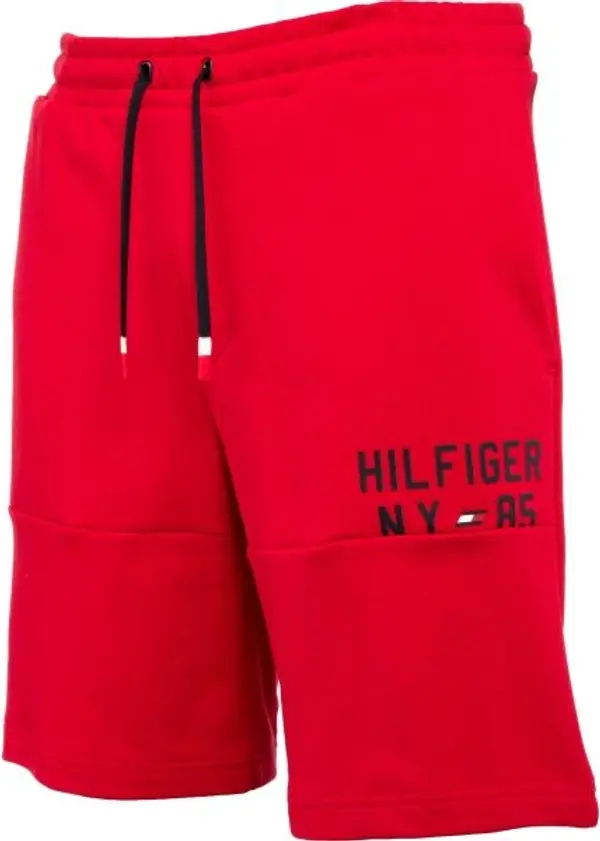 Tommy Hilfiger Tommy Hilfiger GRAPHIC SWEATSHORT Мъжки шорти, червено, размер