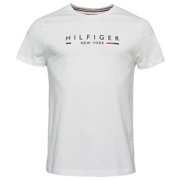 Tommy Hilfiger Tommy Hilfiger HILFIGER NEW YORK TEE Мъжка тениска, бяло, размер