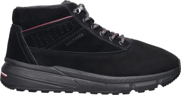 Tommy Hilfiger Tommy Hilfiger HILFIGER W NBK SDE HYBRID BOOT Мъжки обувки до глезена, черно, размер