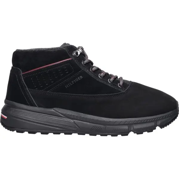 Tommy Hilfiger Tommy Hilfiger HILFIGER W NBK SDE HYBRID BOOT Мъжки обувки до глезена, черно, размер