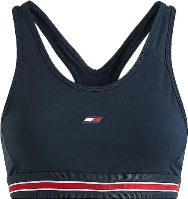 Tommy Hilfiger Tommy Hilfiger MID INTENSITY SEASONAL TAPE BRA Дамско  бюстие, тъмносин, размер