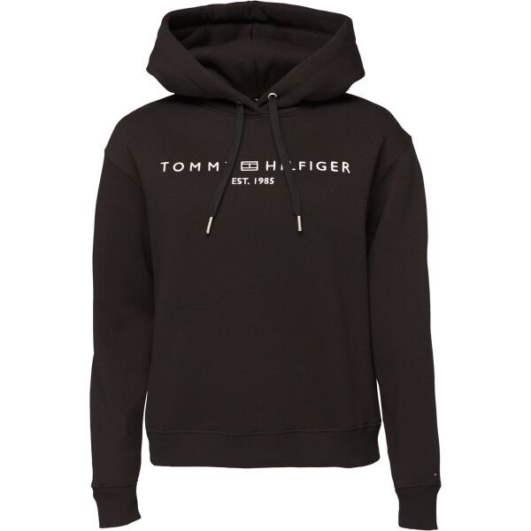 Tommy Hilfiger Tommy Hilfiger MODERN REG CORP LOGO HOODIE Дамски суитшърт, черно, размер