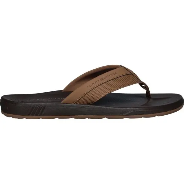 Tommy Hilfiger Tommy Hilfiger MOLDED HILFIGER BEACHSANDAL Мъжки джапанки, черно, размер