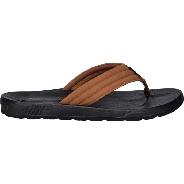 Tommy Hilfiger Tommy Hilfiger MOLDED HILFIGER LTH Мъжки джапанки, кафяво, размер