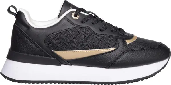 Tommy Hilfiger Tommy Hilfiger MONOGRAM RUNNER Дамски обувки, черно, размер