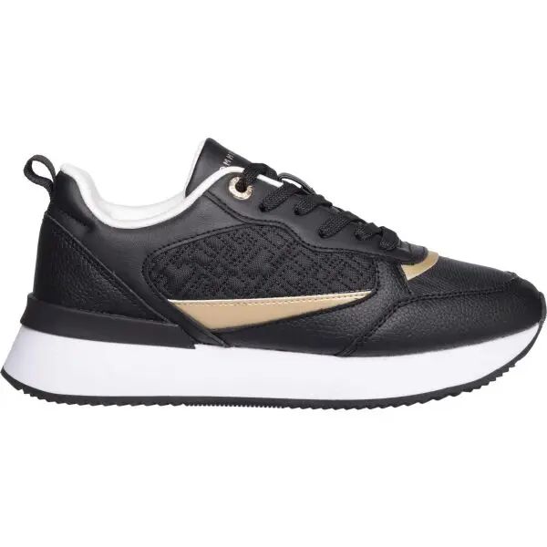 Tommy Hilfiger Tommy Hilfiger MONOGRAM RUNNER Дамски обувки, черно, размер