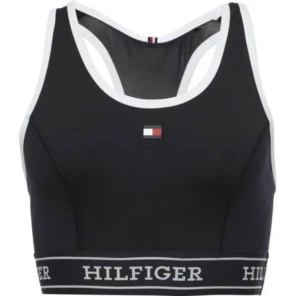 Tommy Hilfiger Tommy Hilfiger MONOTYPE TAPE MID Дамско  спортно бюстие, тъмносин, размер