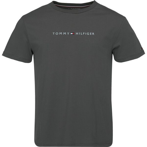 Tommy Hilfiger Tommy Hilfiger ORIGINAL SS TEE Мъжка тениска, тъмносиво, размер