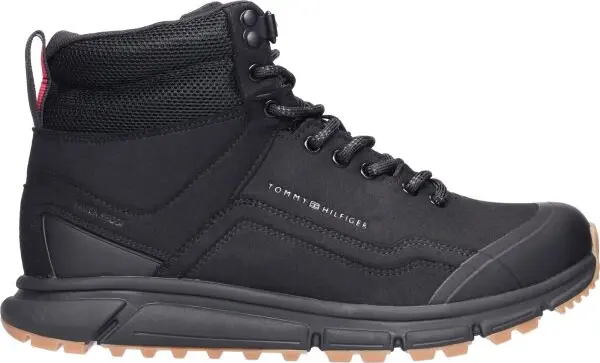 Tommy Hilfiger Tommy Hilfiger OUTDOOR RUNNER HI WPM Мъжки топли обувки, черно, размер