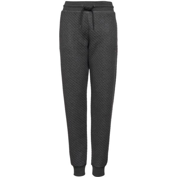 Tommy Hilfiger Tommy Hilfiger QUILTED TRACK Дамско долнище, тъмносиво, размер