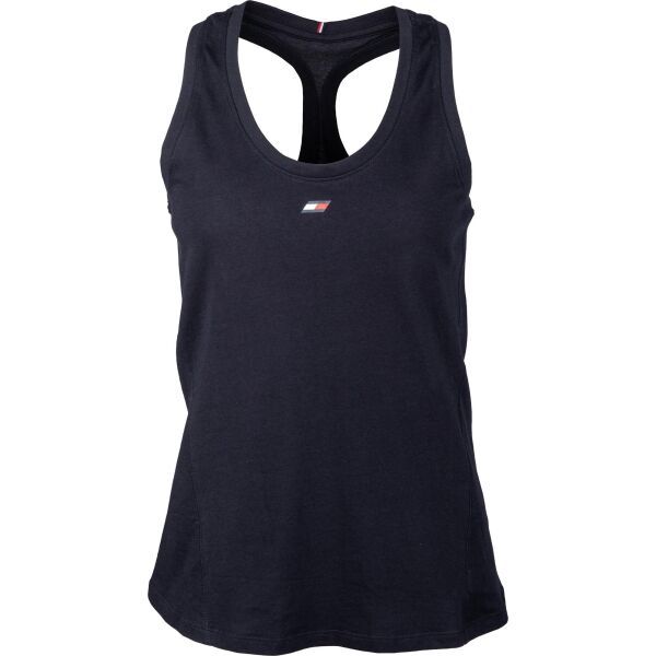 Tommy Hilfiger Tommy Hilfiger REGULAR TANK TOP Дамски потник, тъмносин, размер