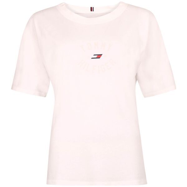 Tommy Hilfiger Tommy Hilfiger RELAXED TH GRAPHIC TEE Дамска тениска, бяло, размер
