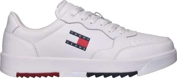 Tommy Hilfiger Tommy Hilfiger RETRO BASKET ESSENTIAL Мъжки кецове, бяло, размер