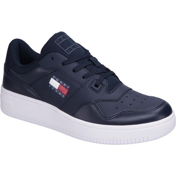 Tommy Hilfiger Tommy Hilfiger RETRO BASKET ESSENTIAL Мъжки кецове, тъмносин, размер