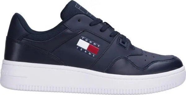 Tommy Hilfiger Tommy Hilfiger RETRO BASKET ESSENTIAL Мъжки кецове, тъмносин, размер