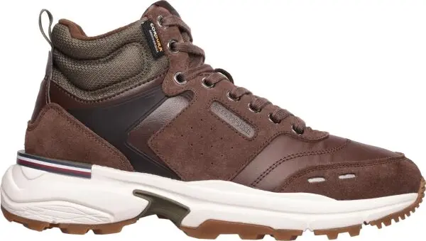 Tommy Hilfiger Tommy Hilfiger RUNNER CORDURA LEATHER Мъжки обувки, кафяво, размер