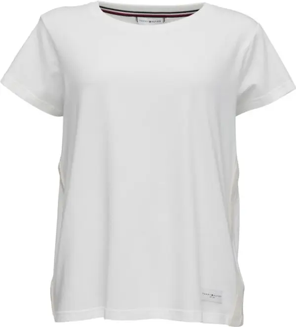 Tommy Hilfiger Tommy Hilfiger SHORT SLEEVE T-SHIRT Дамска тениска, бяло, размер