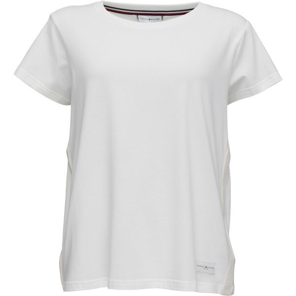 Tommy Hilfiger Tommy Hilfiger SHORT SLEEVE T-SHIRT Дамска тениска, бяло, размер