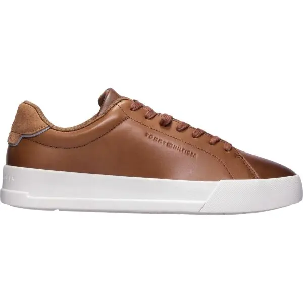 Tommy Hilfiger Tommy Hilfiger TH COURT CORE COGNAC Мъжки ниски обувки, кафяво, размер