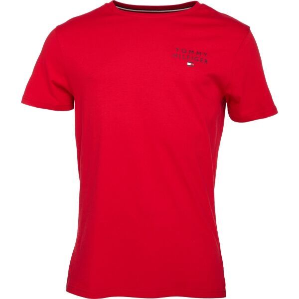 Tommy Hilfiger Tommy Hilfiger TH ORIGINAL-CN SS TEE LOGO Мъжка тениска, червено, размер