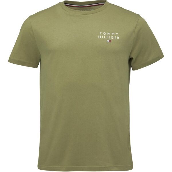 Tommy Hilfiger Tommy Hilfiger TH ORIGINAL-CN SS TEE LOGO Мъжка тениска, khaki, размер