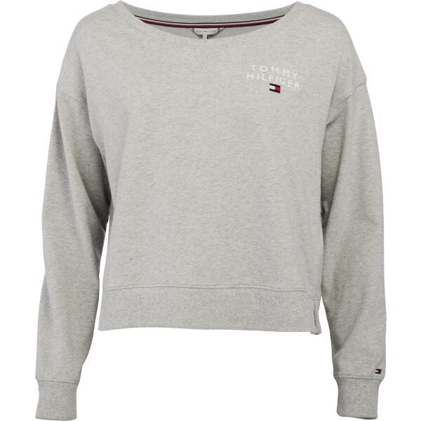 Tommy Hilfiger Tommy Hilfiger TH ORIGINAL-SEASONAL TRACK TOP Дамски суитшърт, сиво, размер