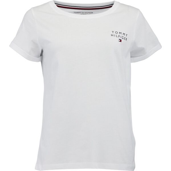 Tommy Hilfiger Tommy Hilfiger TH ORIGINAL-SHORT SLEEVE T-SHIRT Дамска тениска, бяло, размер