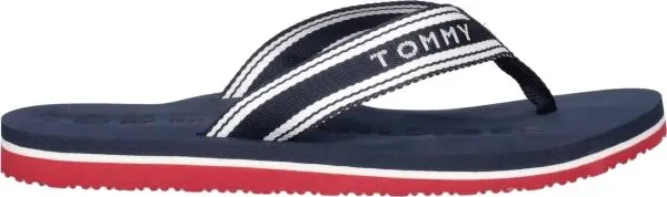 Tommy Hilfiger Tommy Hilfiger TH WEBBING SUMMER SANDAL Дамски джапанки, тъмносин, размер