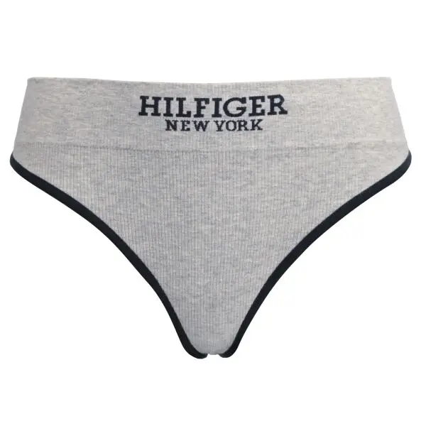Tommy Hilfiger Tommy Hilfiger THONG Дамски бикини, сиво, размер