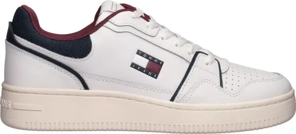 Tommy Hilfiger Tommy Hilfiger TJM RETRO BASKET Мъжки обувки за разходка, бяло, размер