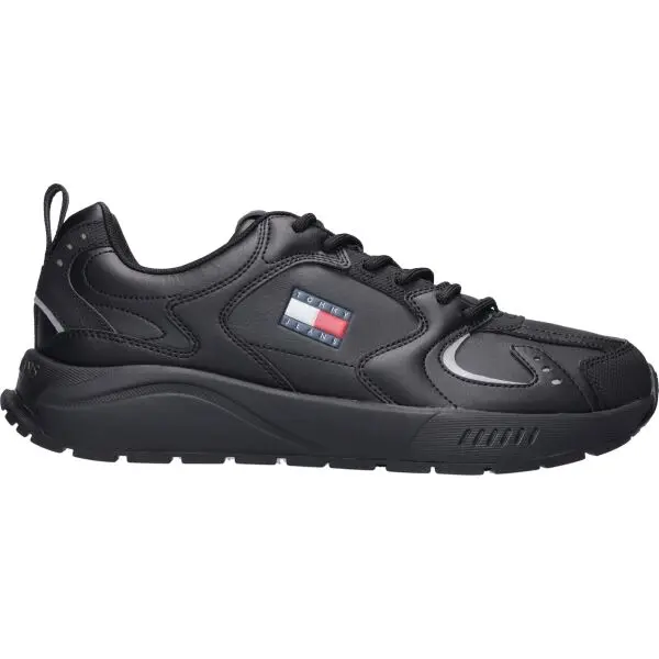 Tommy Hilfiger Tommy Hilfiger TJM RUNNER LEATHER Мъжки обувки за разходка, черно, размер
