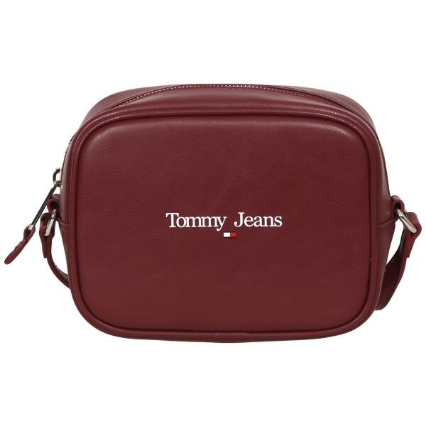 Tommy Hilfiger Tommy Hilfiger TJW ESSENTIAL PU CAMERA BAG Дамска чанта, винен, размер
