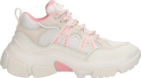 Tommy Hilfiger Tommy Hilfiger TJW MODULAR RUNNER Дамски обувки за свободното време, бяло, размер