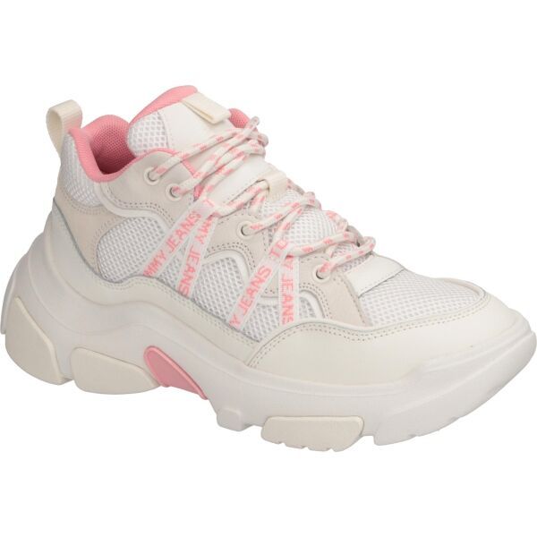 Tommy Hilfiger Tommy Hilfiger TJW MODULAR RUNNER Дамски обувки за свободното време, бяло, размер