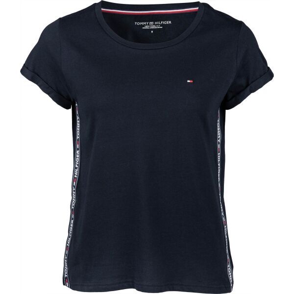 Tommy Hilfiger Tommy Hilfiger CN TEE SS Дамска тениска, тъмносин, размер XS