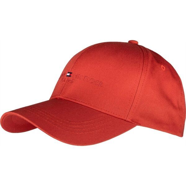 Tommy Hilfiger Tommy Hilfiger ESTABLISHED CAP Мъжка шапка с козирка, червено, размер UNI