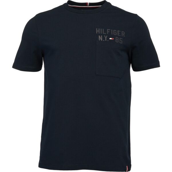 Tommy Hilfiger Tommy Hilfiger GRAPHIC S/S TEE Мъжка тениска, тъмносин, размер S