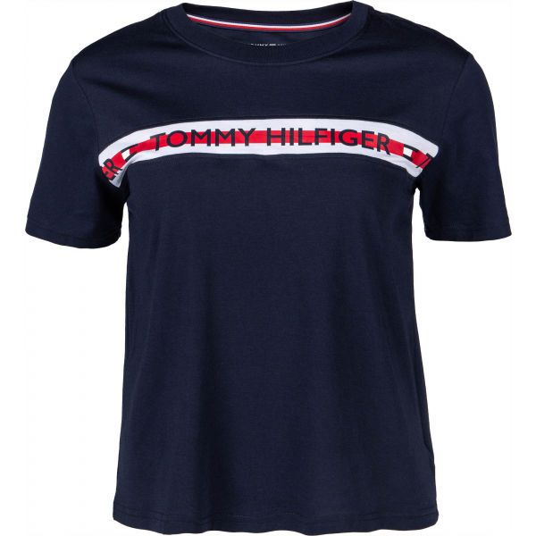 Tommy Hilfiger Tommy Hilfiger SS TEE Дамска тениска, тъмносин, размер S