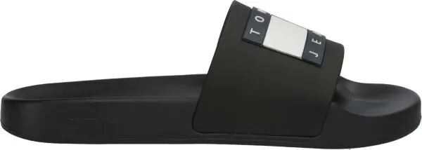 Tommy Hilfiger Tommy Hilfiger TOMMY JEANS FLAG POOL SLD ESS Дамски чехли, черно, размер