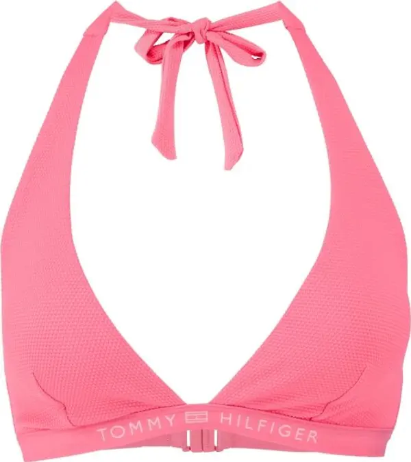 Tommy Hilfiger Tommy Hilfiger TRIANGLE FIXED RP Дамски бански -независима горна част, розово, размер