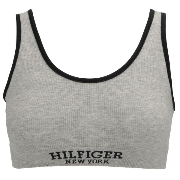 Tommy Hilfiger Tommy Hilfiger UNLINED BRALETTE Дамско спортно бюстие, сиво, размер
