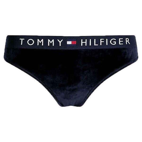 Tommy Hilfiger Tommy Hilfiger VEL-BIKINI VELOUR Дамски бикини, черно, размер